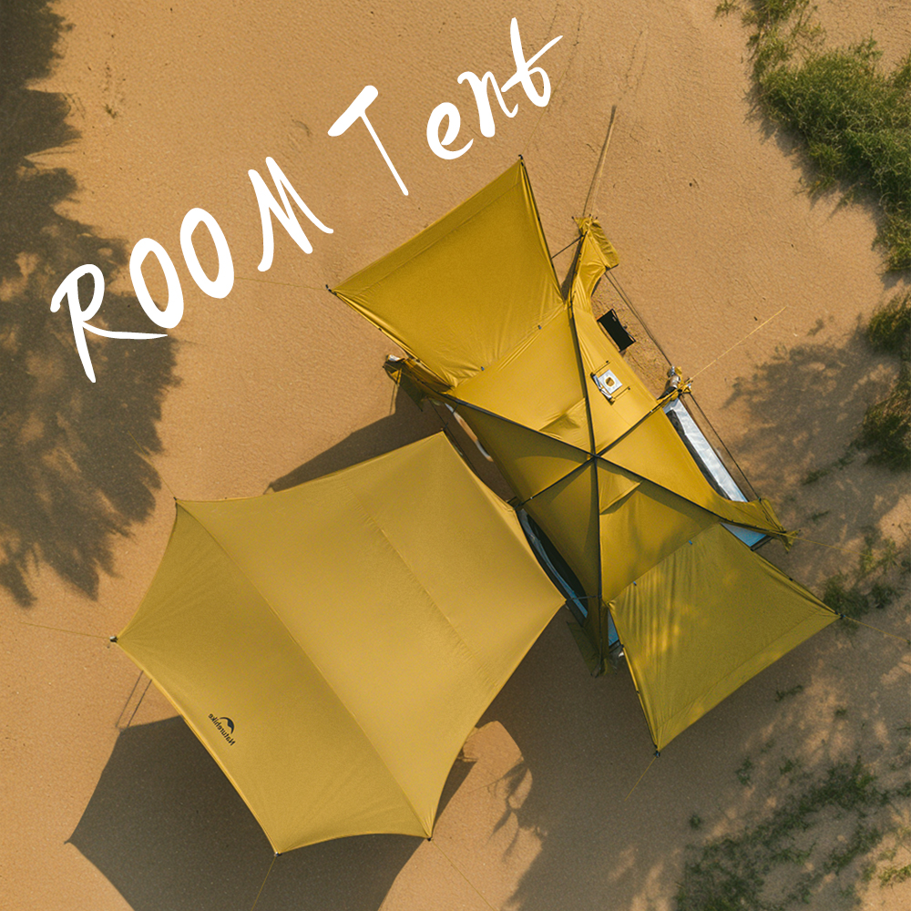 【新作商品】Naturehike Dune10.9 Pro ドームテント 2～3人用 UPF50+ ツールーム 煙突穴付き 自立式 二重層 設営簡単 高さ200cm 2ルーム