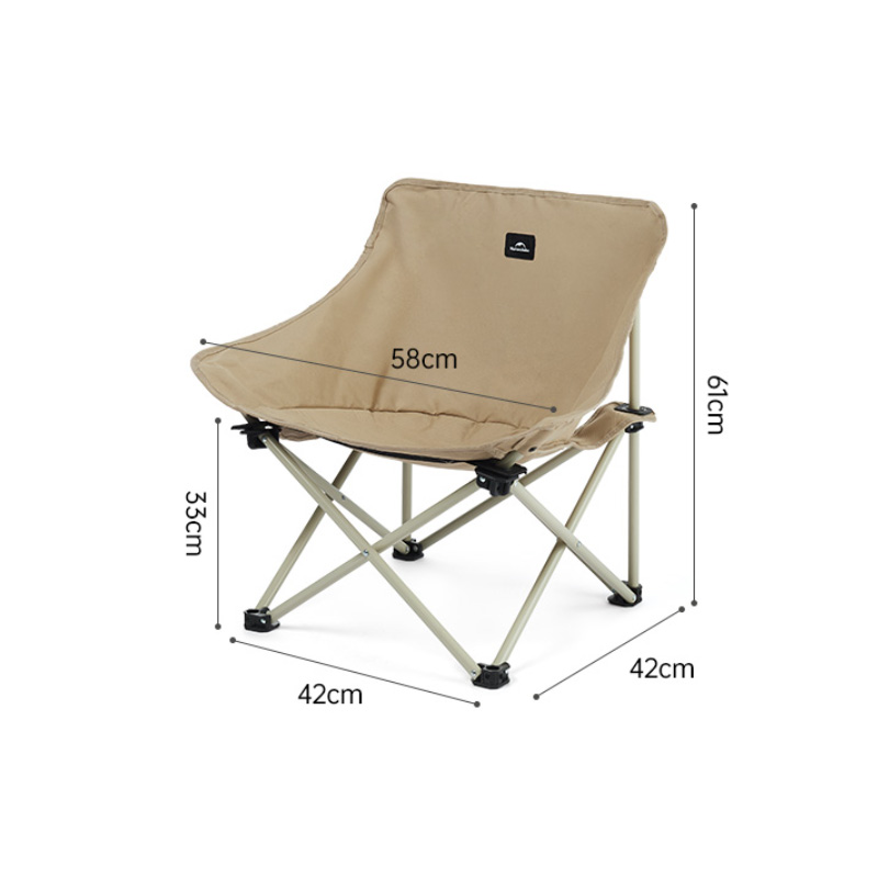 新作予約販売Naturehike 星月T01 アウトドアチェア 一体型 収束式 超軽量 キャンプ 椅子 コンパクト 背もたれ アームレスト 収納袋付き