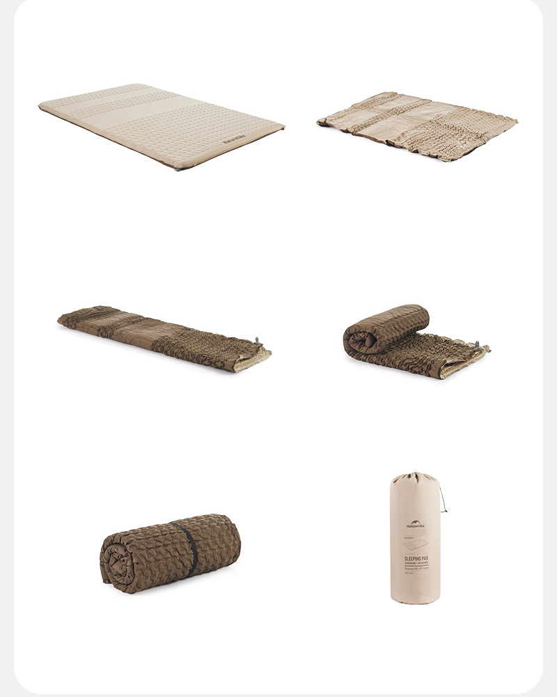 Amazon | Naturehike エアーマット 自動膨張 キャンプ用 キャンピングマット 無限連結可能 耐水加工 厚手5cm 超軽量 アウトドア  車中泊マット テント泊 防水防潮 防災 四季使用可能 収納袋付き | Naturehike | エアーマット・エアーベッド