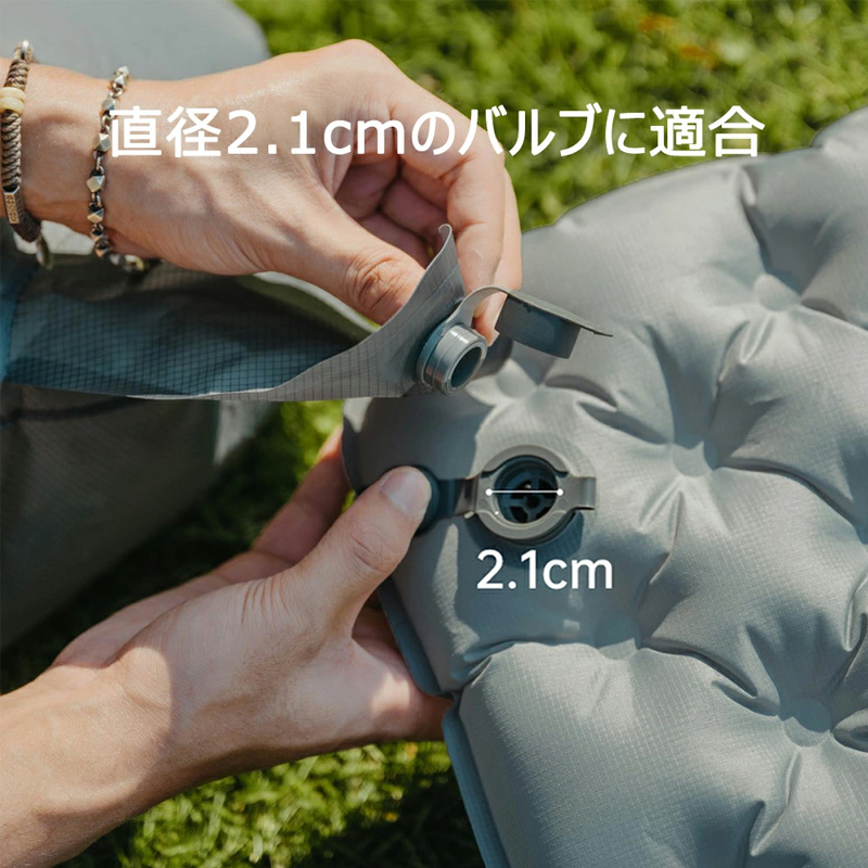  Naturehike ポンプバック エアーバック 空気入れ袋 エアーマット用ポンプ袋 キャンプ 折りたたみ 高R値エアーマット/Feather Boneマット対応可能