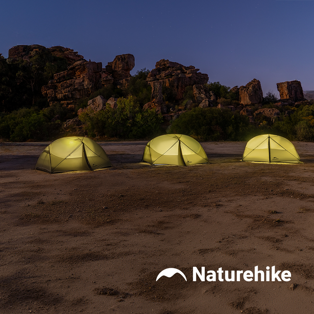新作予約販売 Naturehike Mongar Base&Pro テント 1/2/3人用 軽量 アウトドア 二重層 専用グランドシート付 耐水圧3000+mm ドームテント