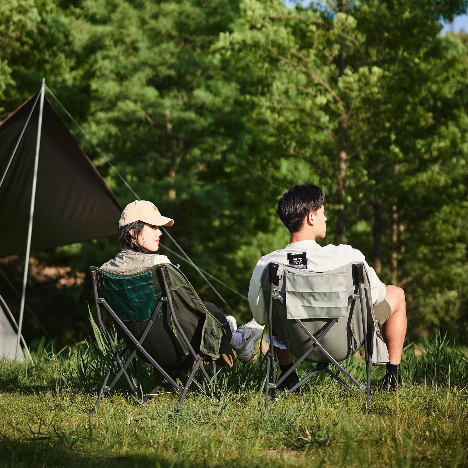 Naturehike YL04 plus アウトドアチェア 折りたたみ 二色 耐荷重140kg