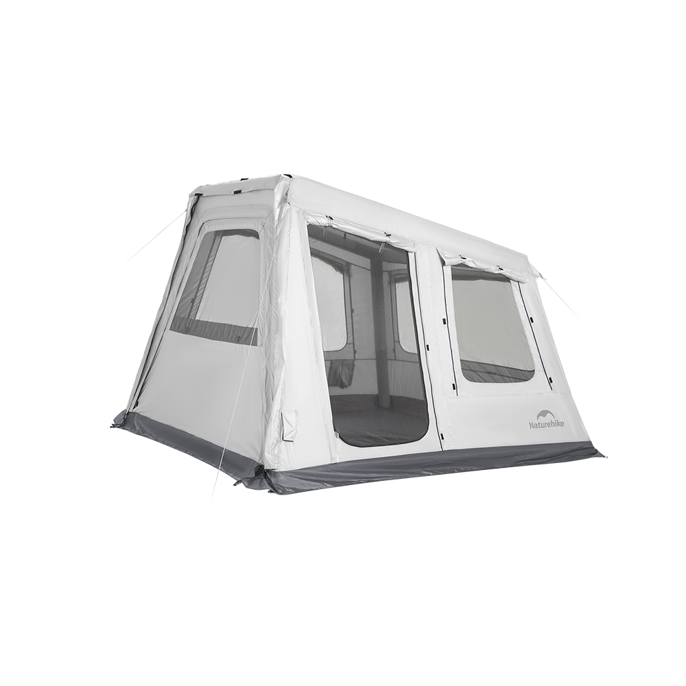 新作商品 Naturehike 亘AirFL13.0 エアーテント インフレータブルテント 自由な接続 ロッジテント 通気 2~6人用 ２重層 空気入れ付き 自立式 設営簡単 大型 通気性 日よけ