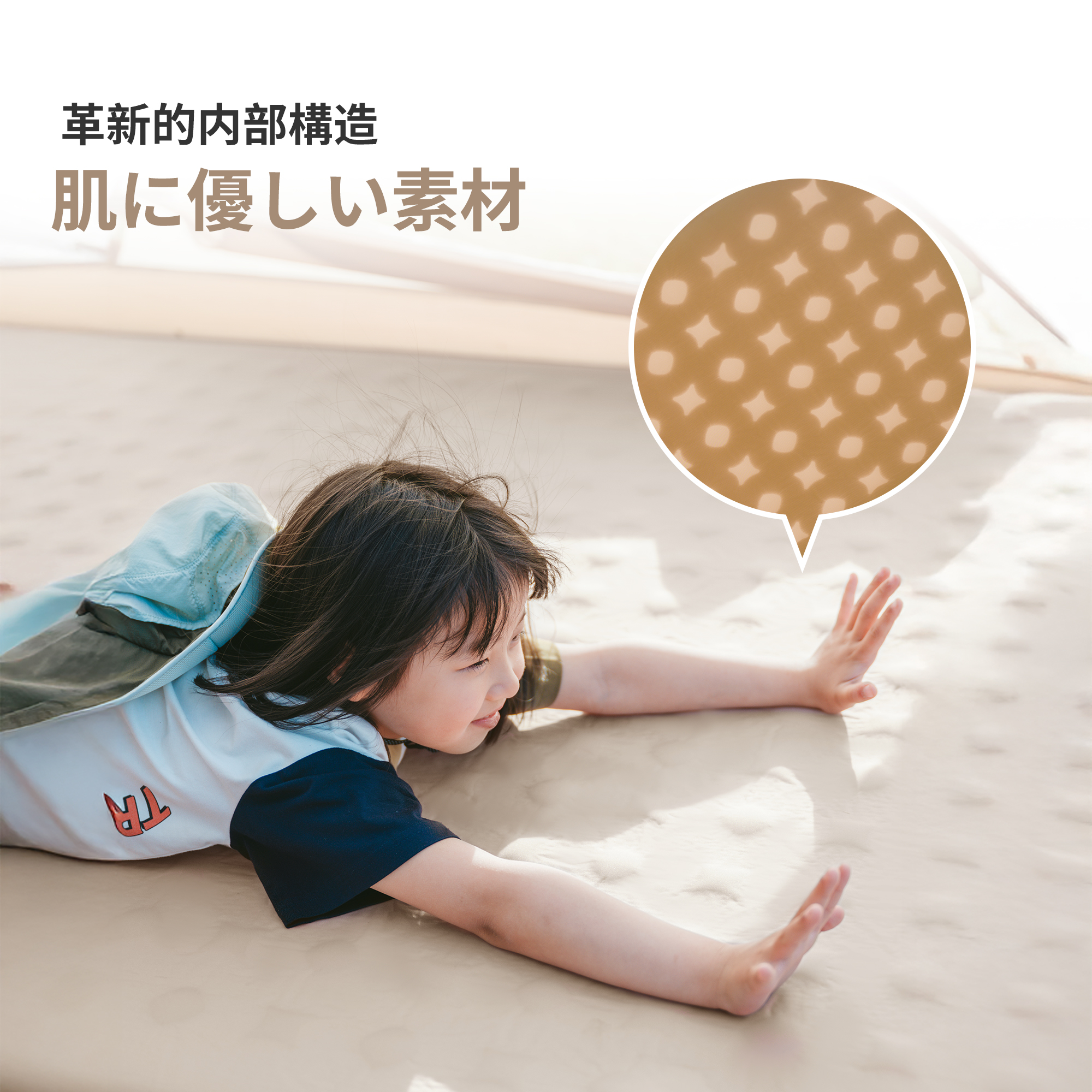 新作Naturehike Dシリーズ エアーマット 自動膨張 コンパクト 革新内部構造 厚手6cm キャンプ用 キャンプマット 無限連結可能 耐水加工 インフレーター 超軽量