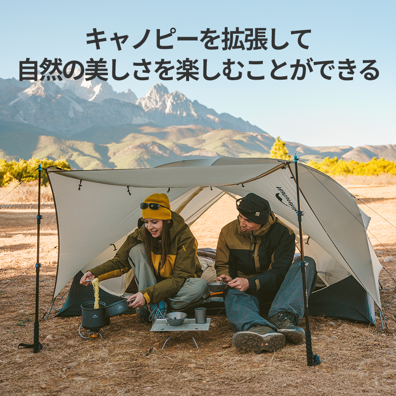 【型落ち】Naturehike テント 1人用 アウトドア 二重層 超軽量 Naturehike CloudUp1超軽量テント1人用4シーズン テント 1人用