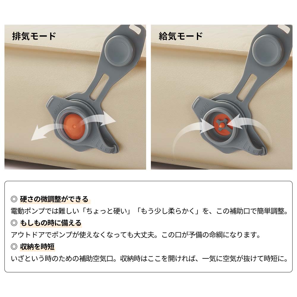 Naturehike Yugu C12 インフレーターマット 電動ポンプ内蔵 5.0高R値 極厚12cm 静か エアーマット キャンプ 電動ベッド 