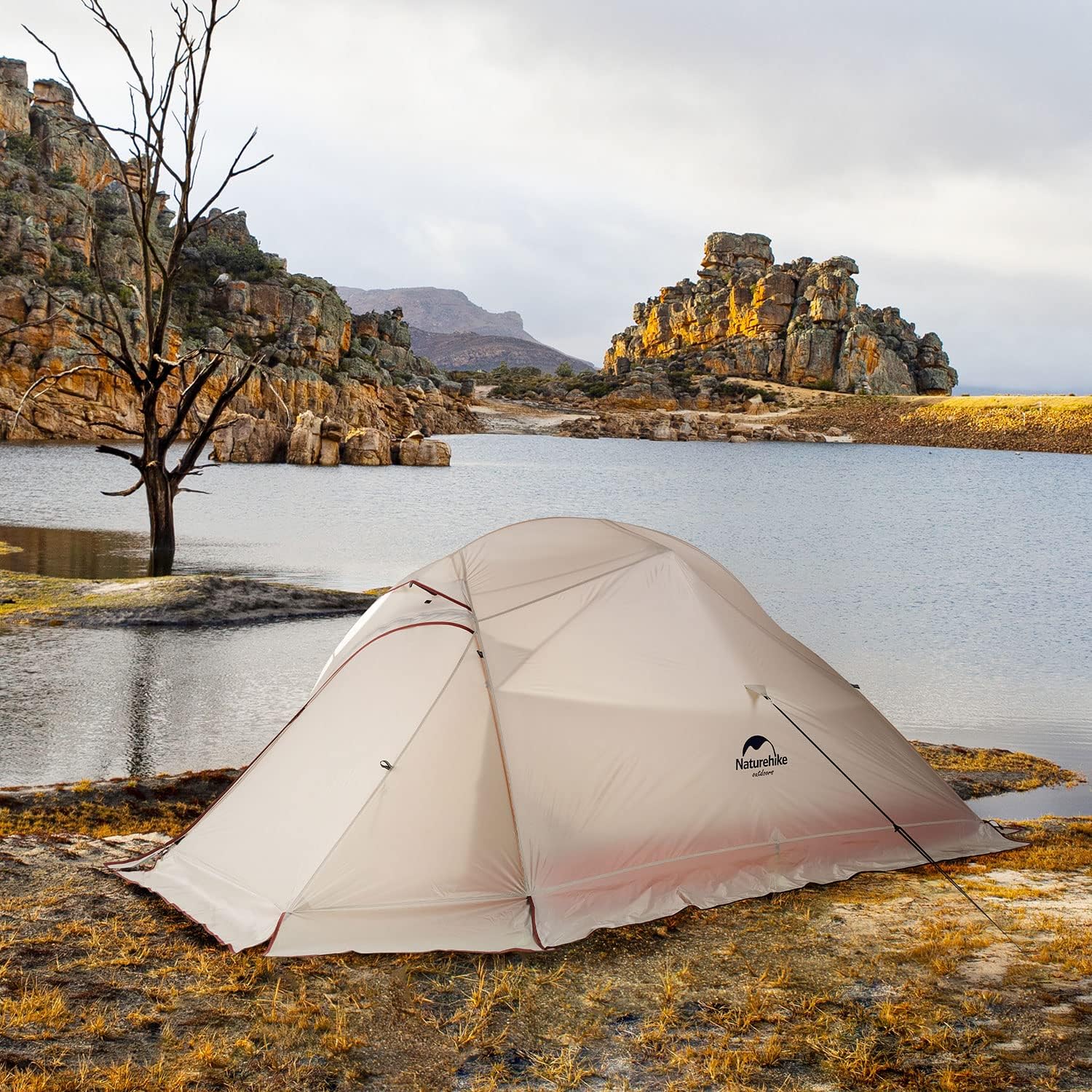 Naturehike Cloud Up3 テント 超軽量 3人用 防水 防風 旅行 二重層