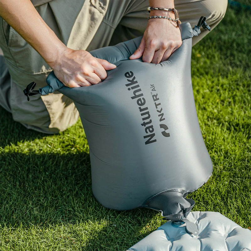  Naturehike ポンプバック エアーバック 空気入れ袋 エアーマット用ポンプ袋 キャンプ 折りたたみ 高R値エアーマット/Feather Boneマット対応可能