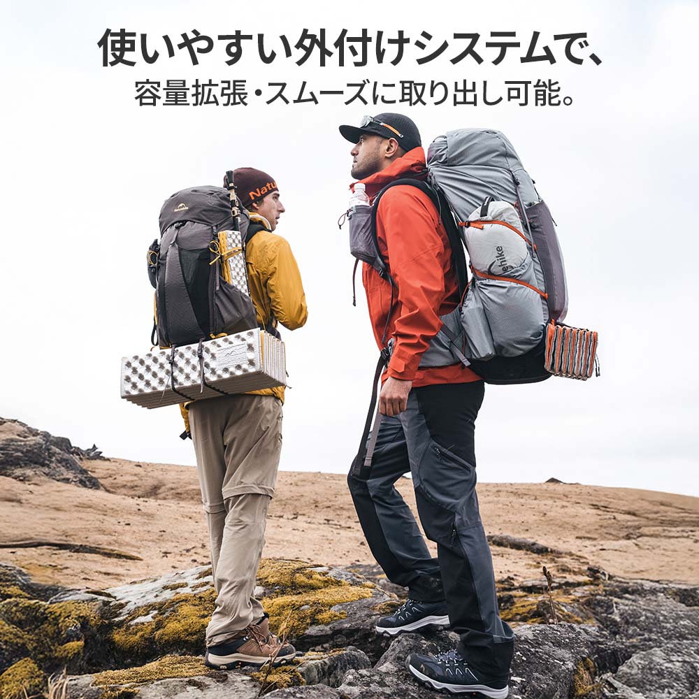 新作Naturehike Seek-wind バックパック 35L/65L バッグ サイズ調整可能 登山リュック 大容量 登山 リュック ハイキング リュックサック 