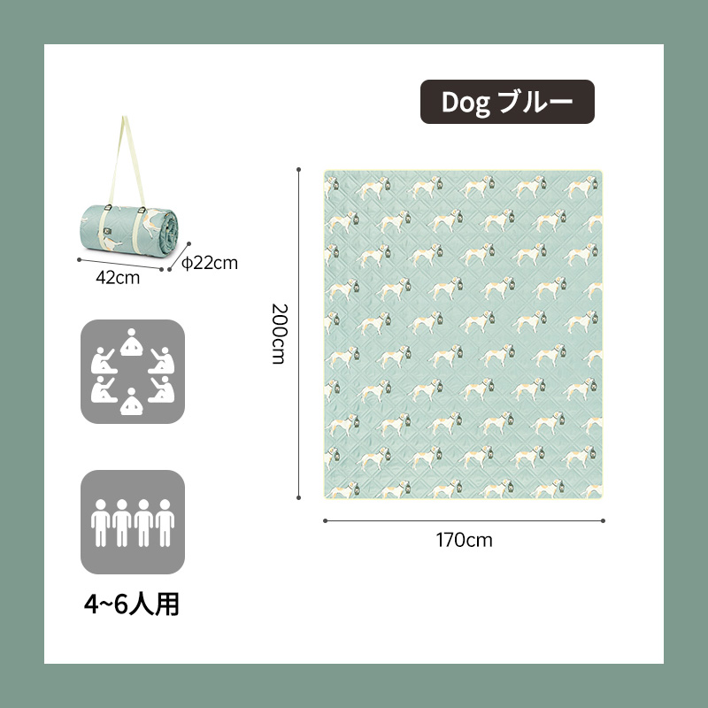 Naturehike アウトドア レジャーシート グランドシート 厚手 両面撥水