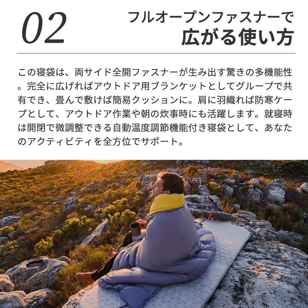 Naturehike CW400 シュラフ ダウン CW700 ダウン寝袋 650FP 封筒型 コンパクト 超軽量 春秋冬用 1人用 コンパクト ダウンシュラフ 軽量 撥水加工