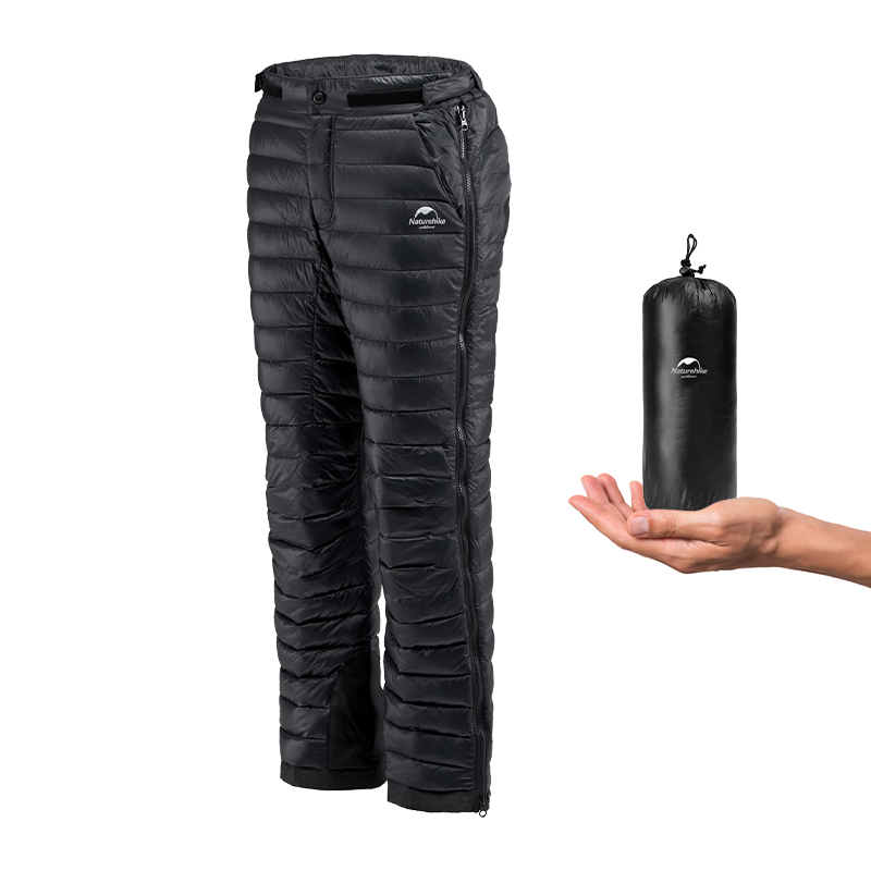 新作予約販売Naturehike ダウンパンツ 高品質ダウン ダックダウン 防寒 暖パンツ ファスナー付き メンズ レディス 超軽量 冬用 700+FP あったか 冬服