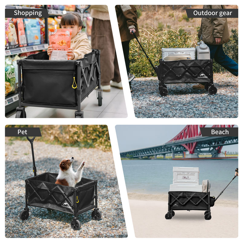 キャリーワゴン　ミニ Naturehike Mini キャリーワゴン アウトドアワゴン 110L