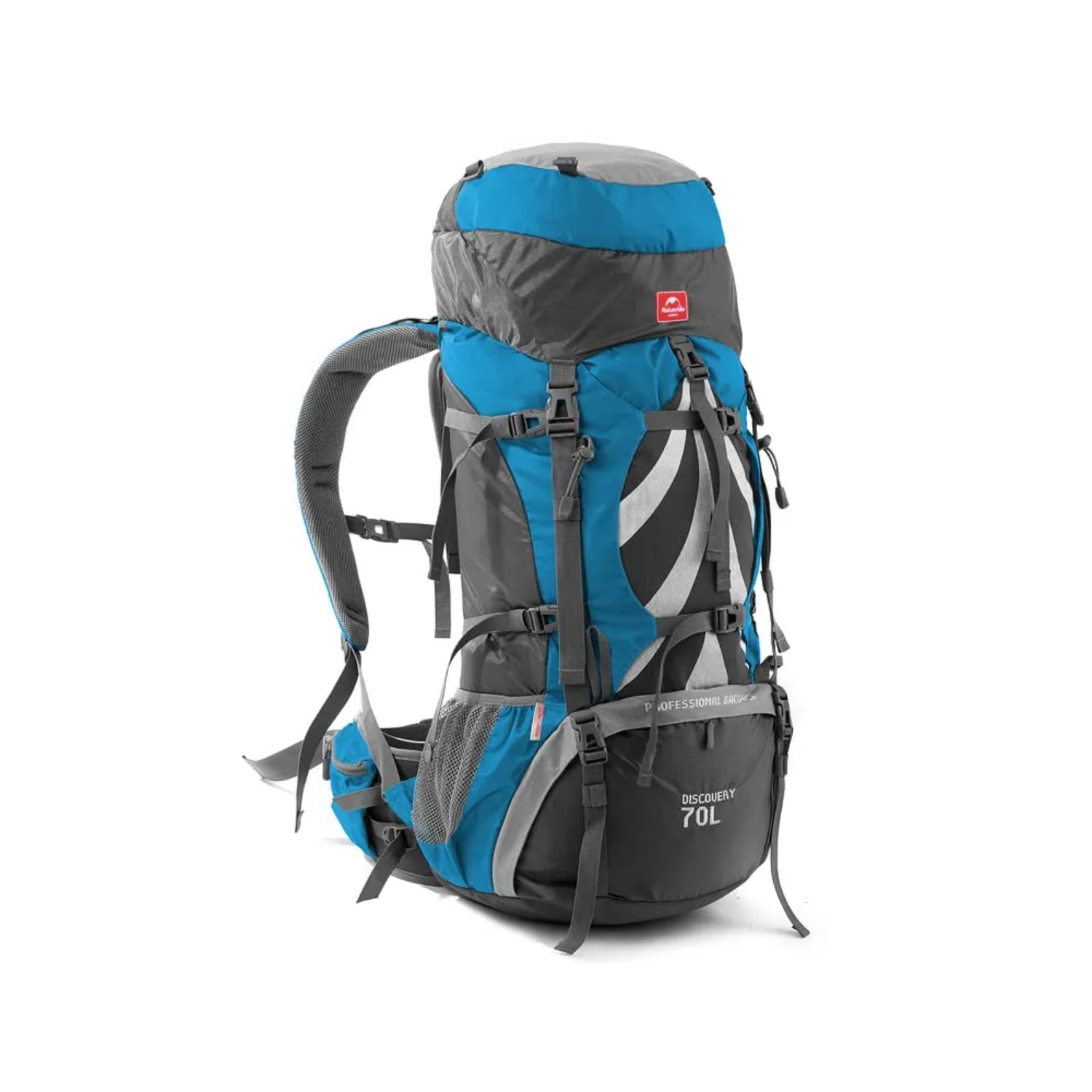 Naturehike 70Lリュック 大容量 背長調節可能