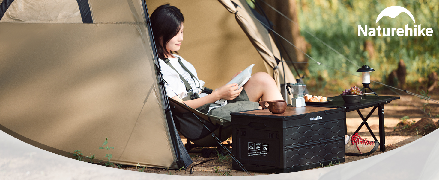 Naturehike Lispace アウトドアテーブル 収納ボックス 重量約4.1kg