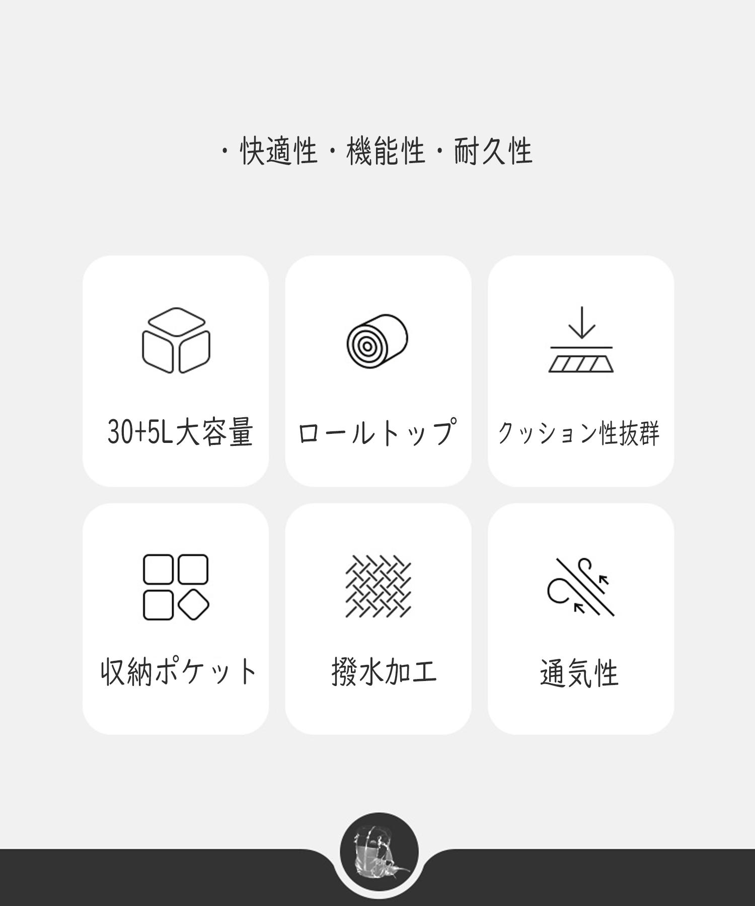 Naturehike 2024年新作 HELIUM 超軽量 アウトドアリュックサック 30L 大容量 撥水加工