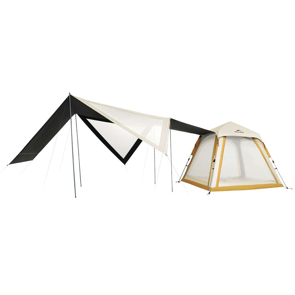 【新作予約販売】 Naturehike Ango ワンタッチテント アルミニウムポール 2～3人用 ‎UPF50+ パークテント キャンプ 設営簡単 uvカット