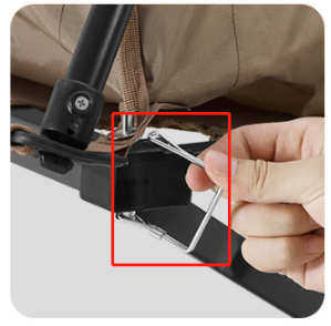 四角留め具 4個セット