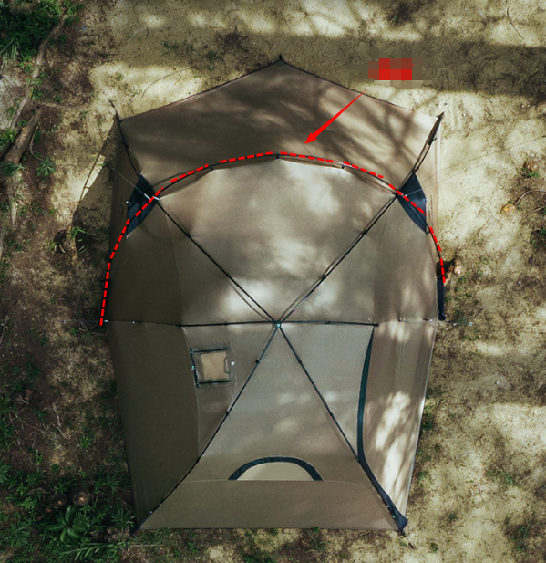 The hills テント 1LDK用ポール パーツ