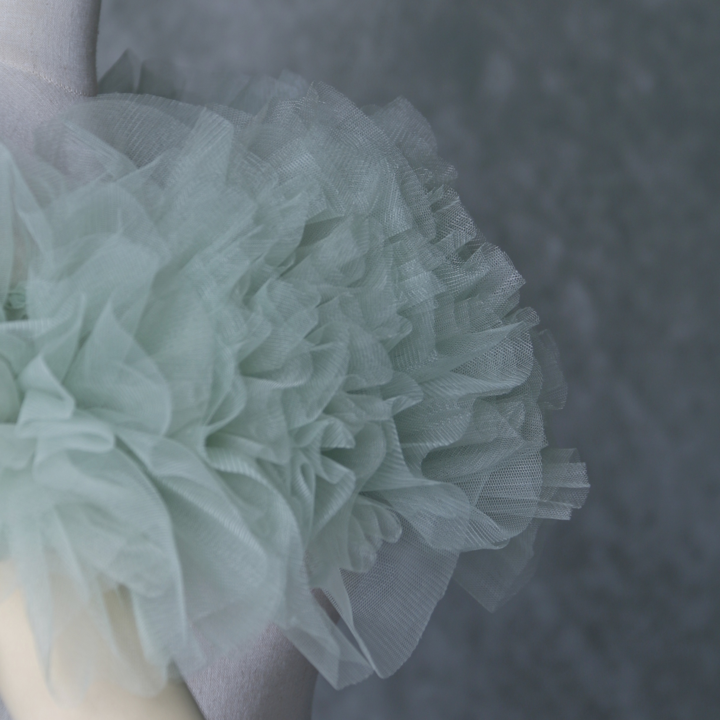 取り外しオフショルダー エレガント グリーン 肩出し 色直し ビスチェ 花嫁/ウェディングドレス