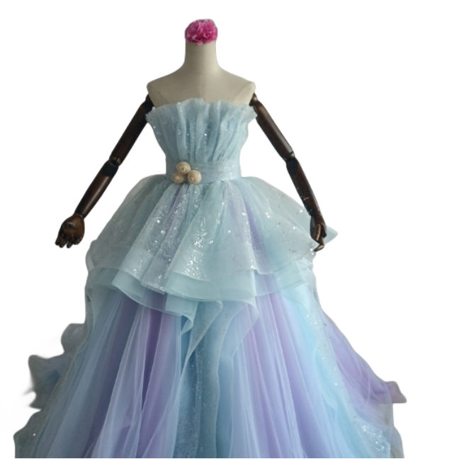 COLOR DRESS • OqiO - 000283 -BU