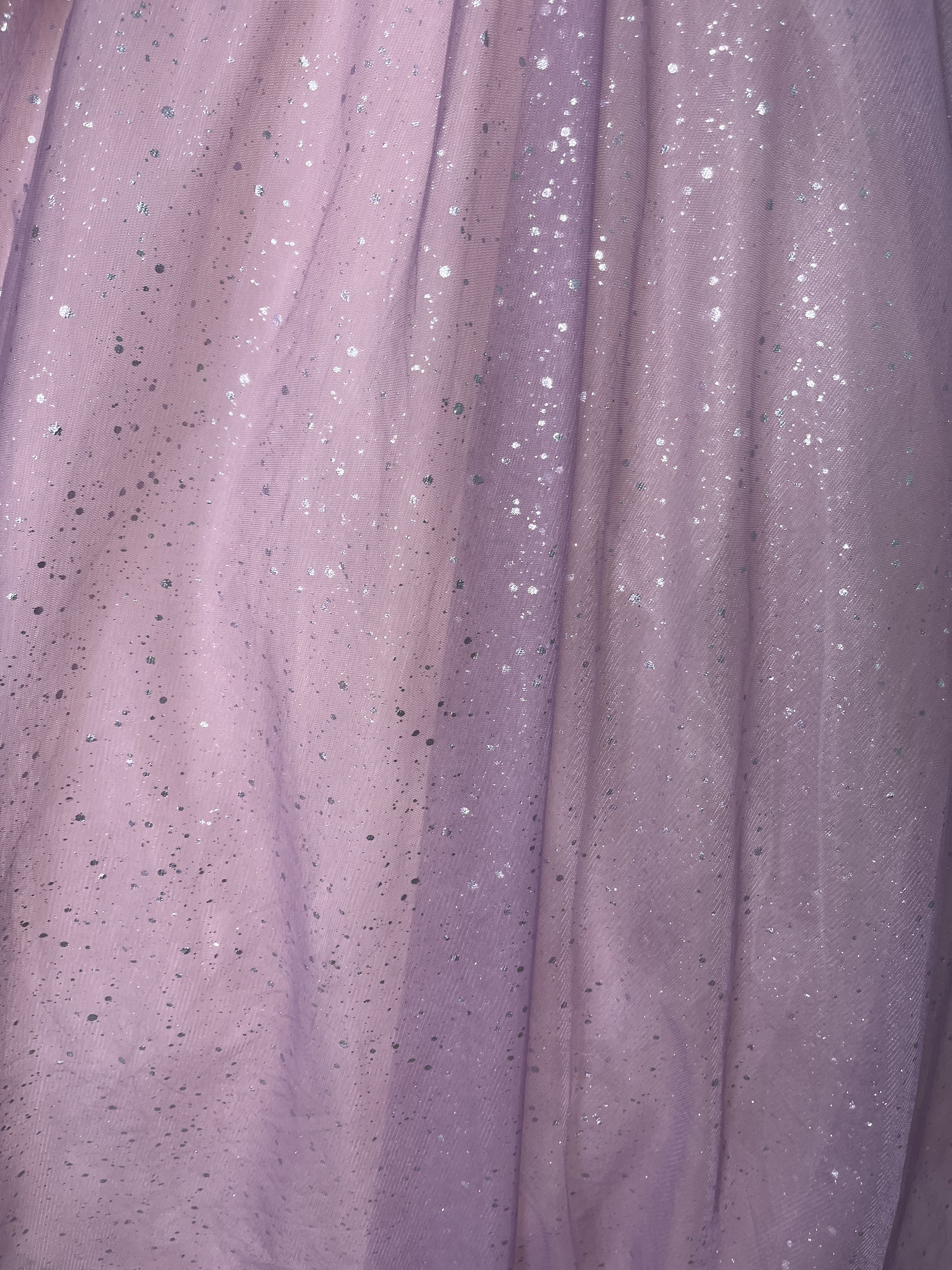 カラードレス パープル ベアトップ 3D立体レース刺繍 編み上げ 豪華なバックリボン キラキラチュール 派手な 花嫁