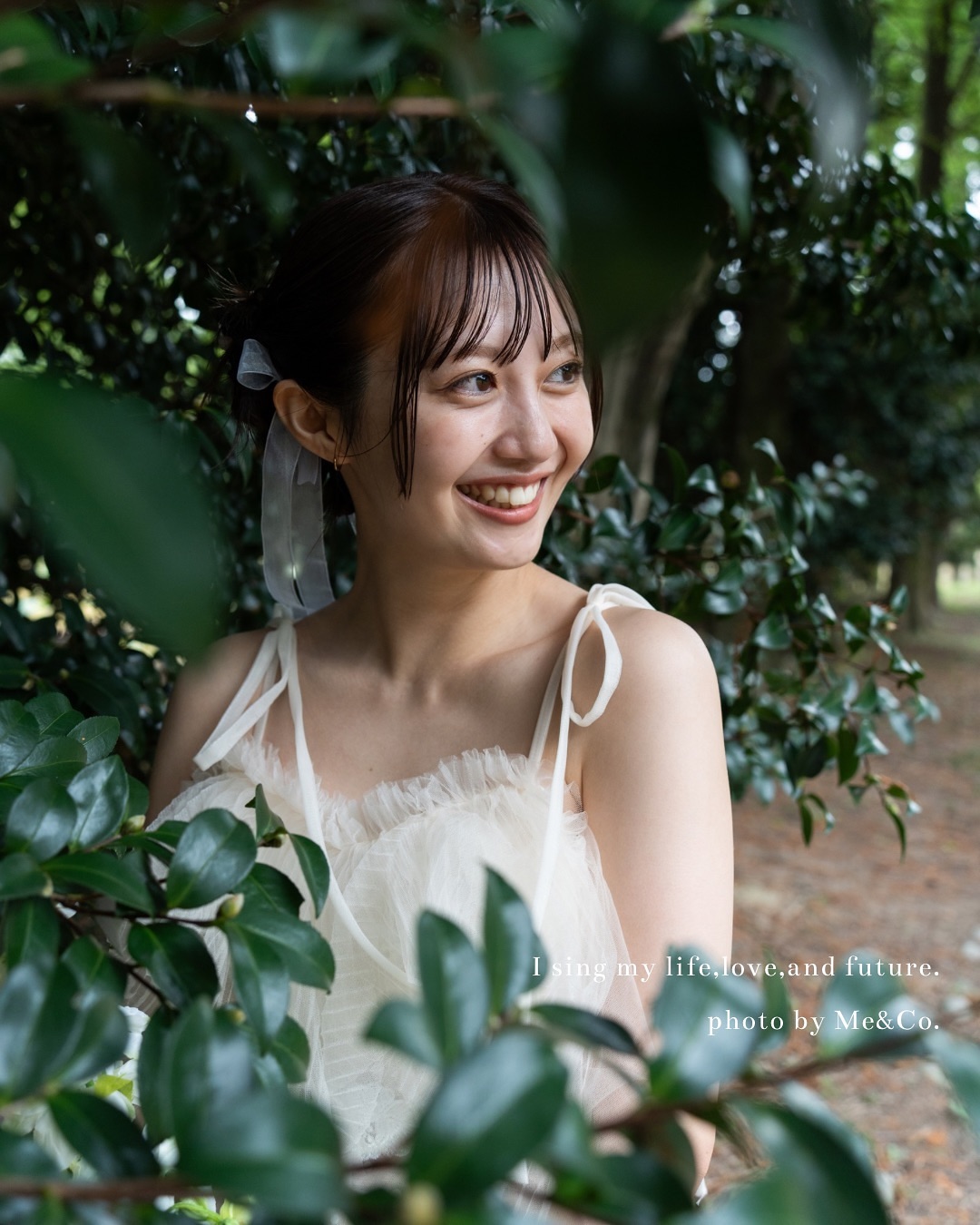 実例写真！ウエディングドレス キャミソール 編み上げ プリーツドレス 前撮り