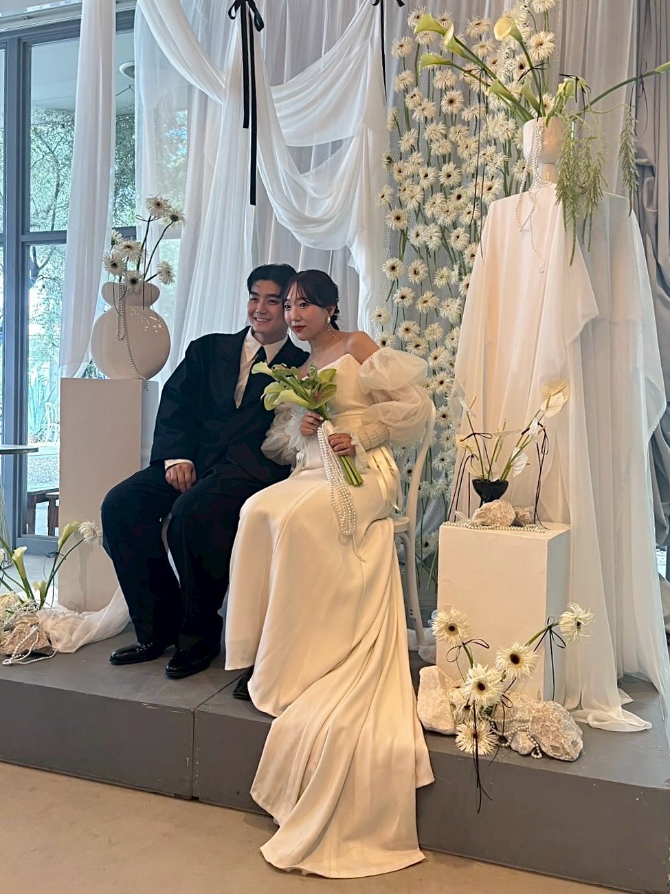 取り外し袖のみ オフホワイト フリル袖 ストレッチ 可愛い 結婚式/披露宴