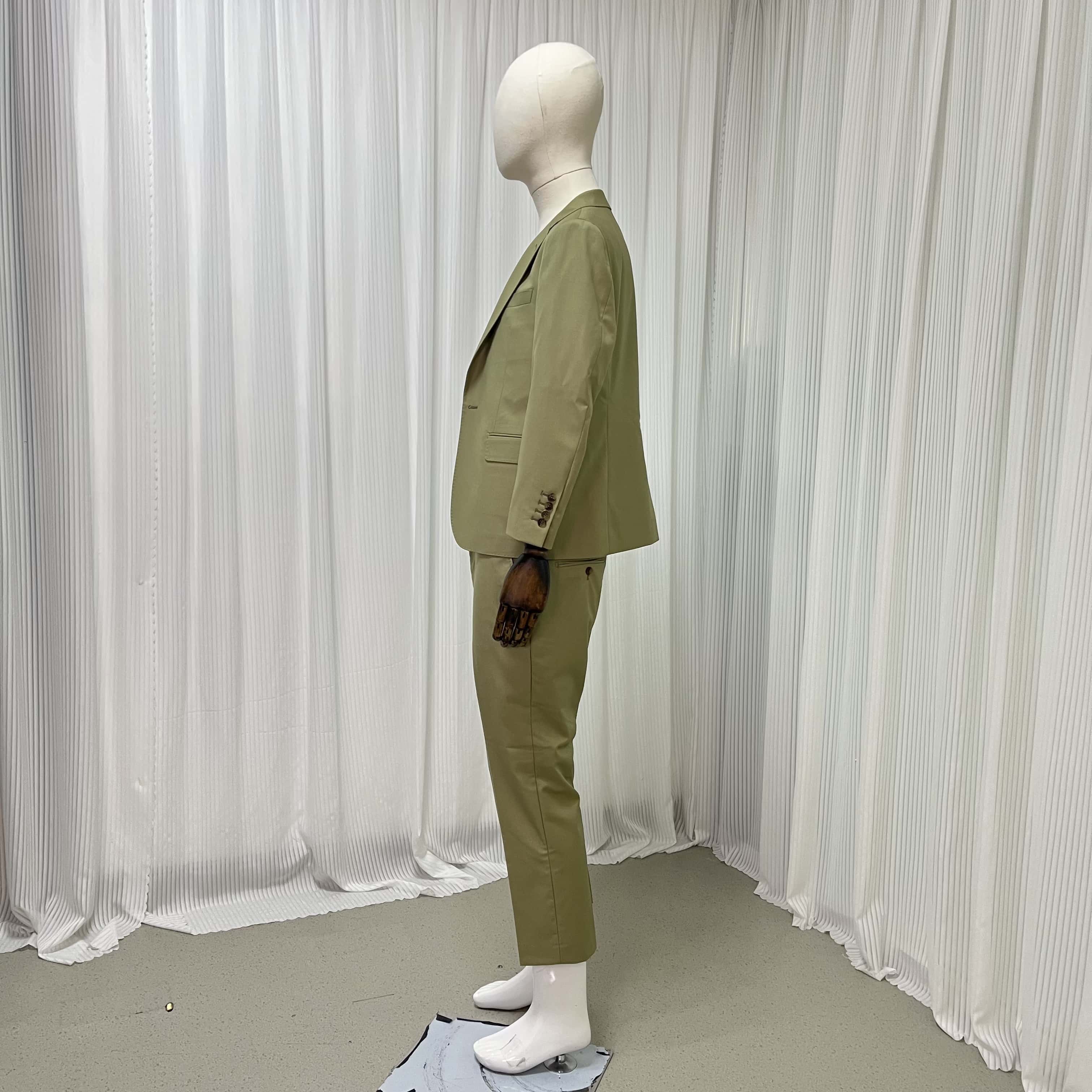 高品質！タキシード３点セット ジャケット＆パンツ　ベスト　ズボン　オーダーメイド お色直し