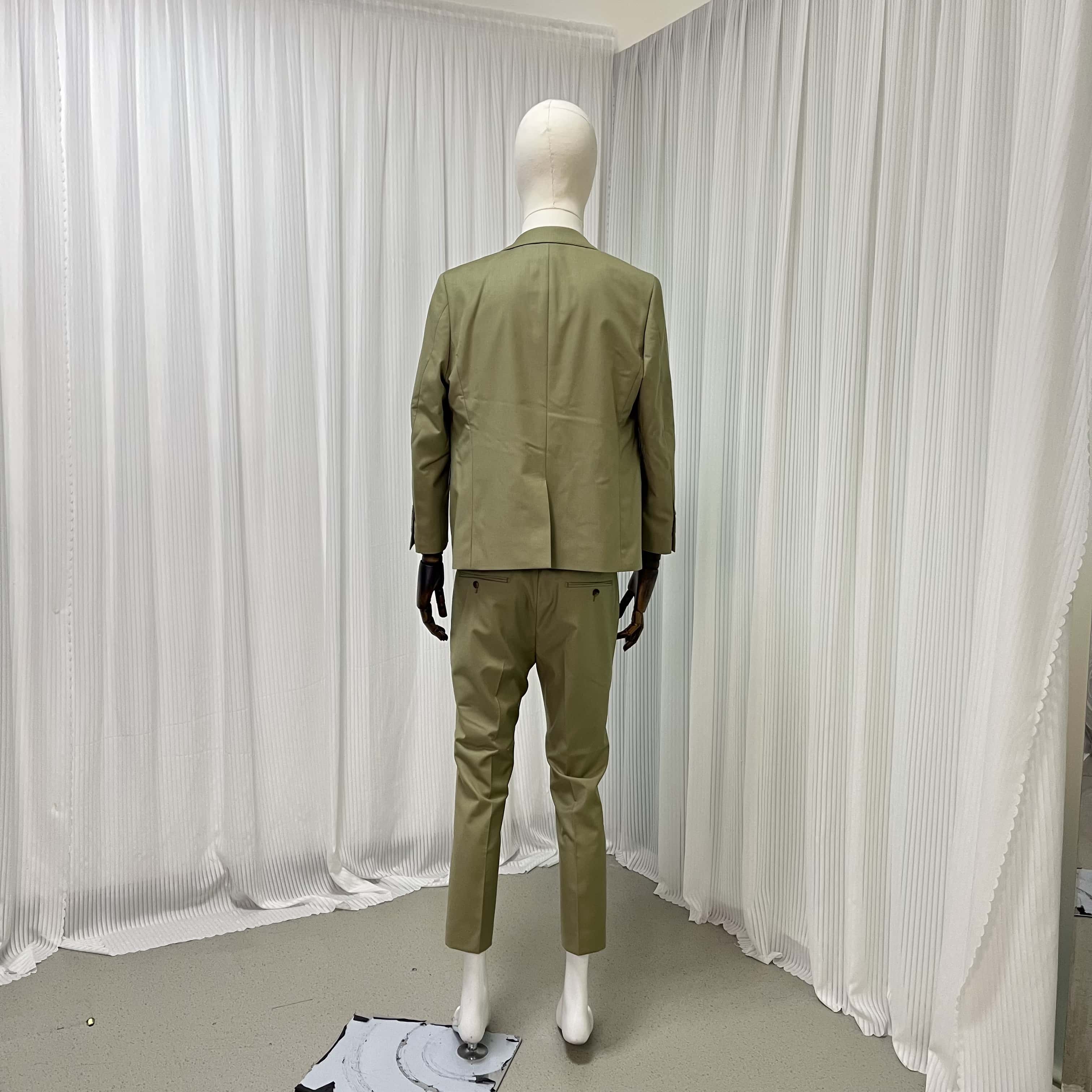 高品質！タキシード３点セット ジャケット＆パンツ　ベスト　ズボン　オーダーメイド お色直し