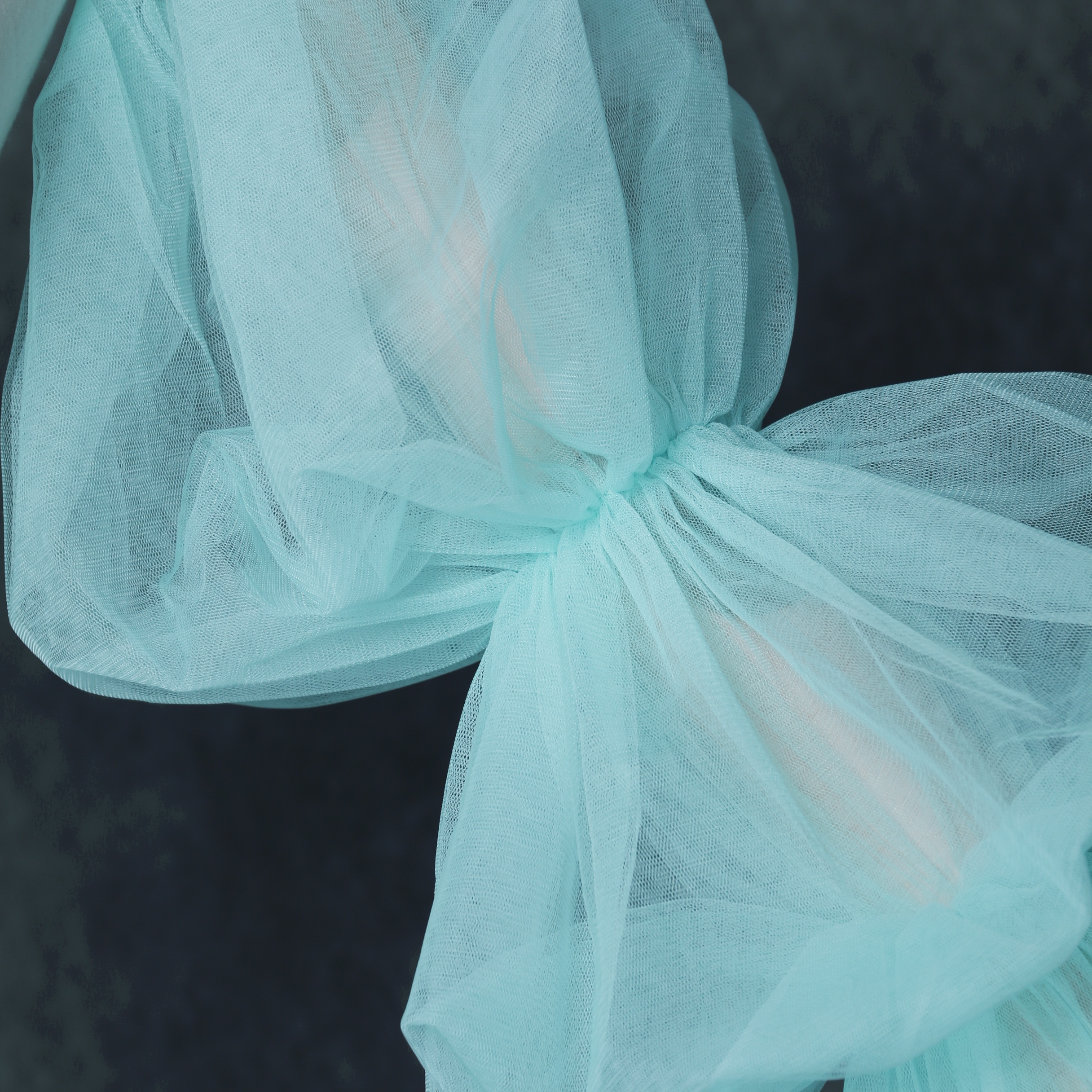 取り外し袖 グリーン ソフトチュール 上品透け袖 ウエディングドレス 可愛い