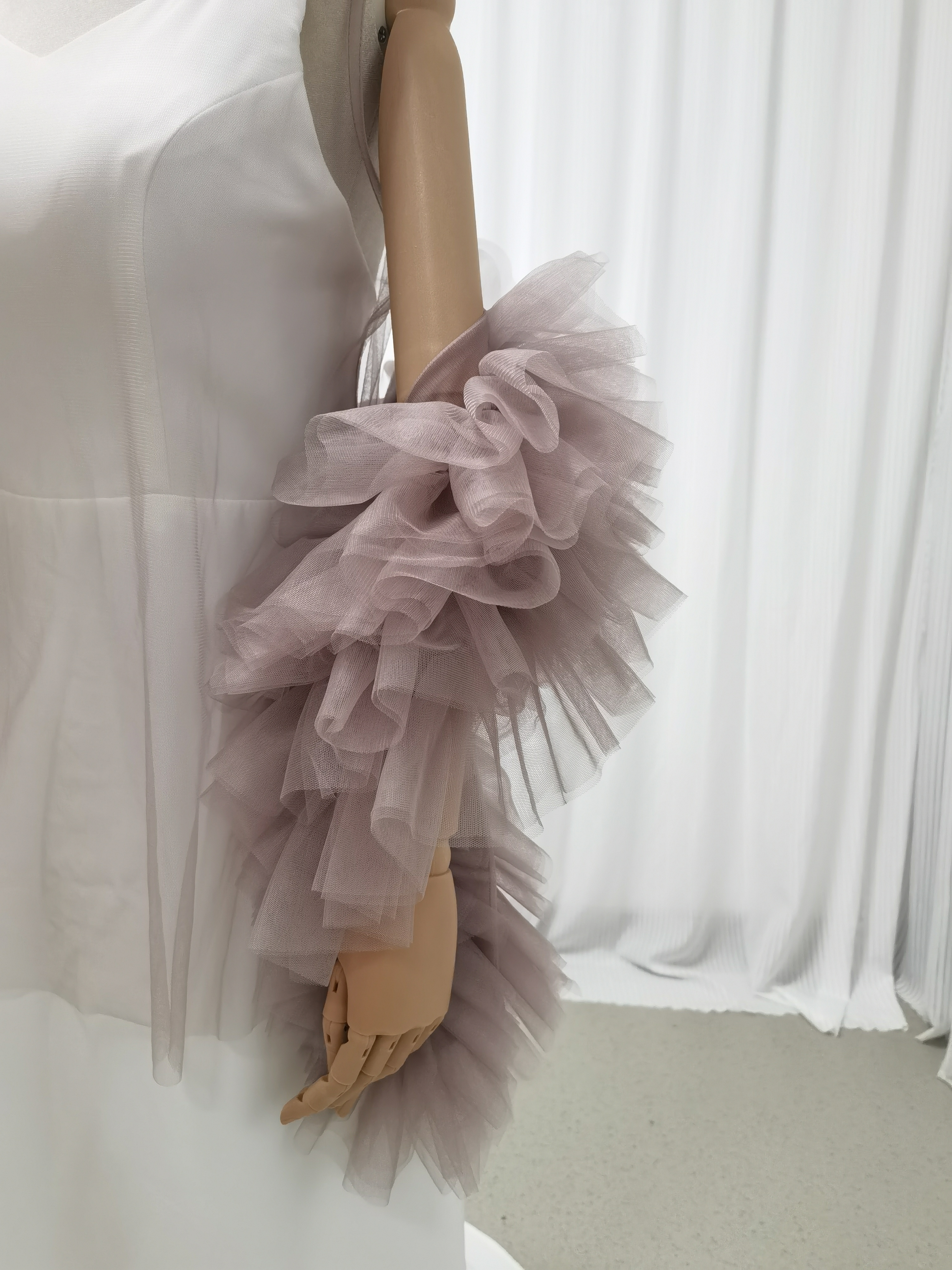 パーティードレス+トップス ツーピース ピンクソフィア キャミソール バックレス デザイン感 前撮り