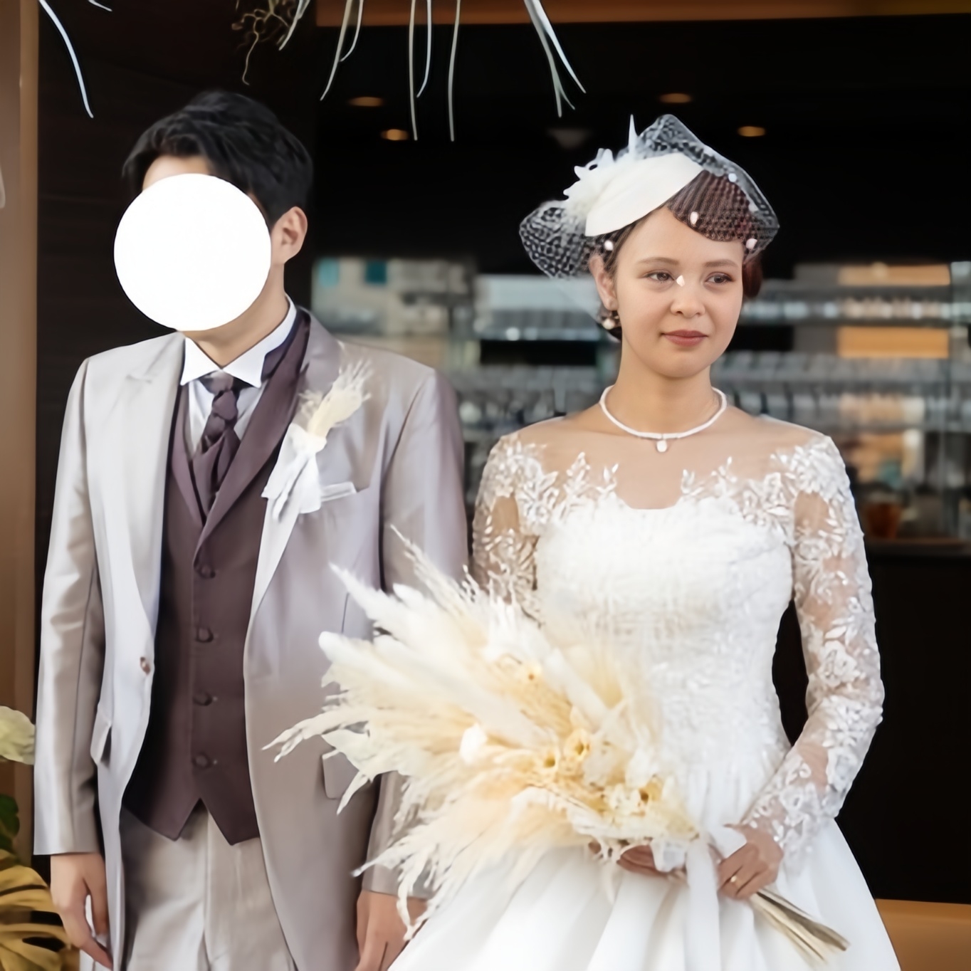 ボレロ 結婚式 クリアランス 花嫁