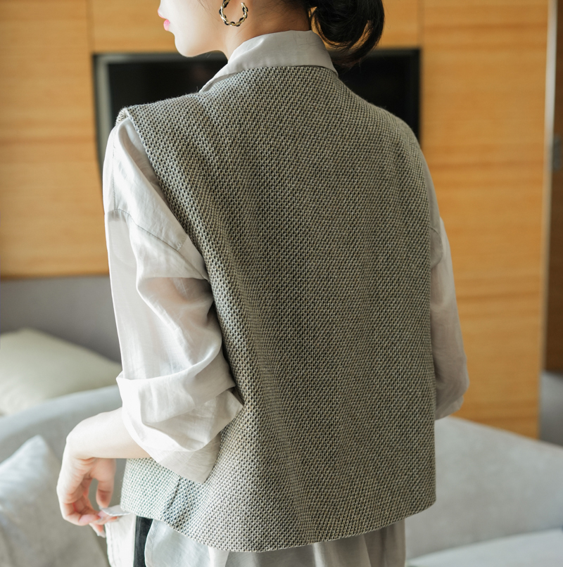 法式高級感小香風西裝馬甲