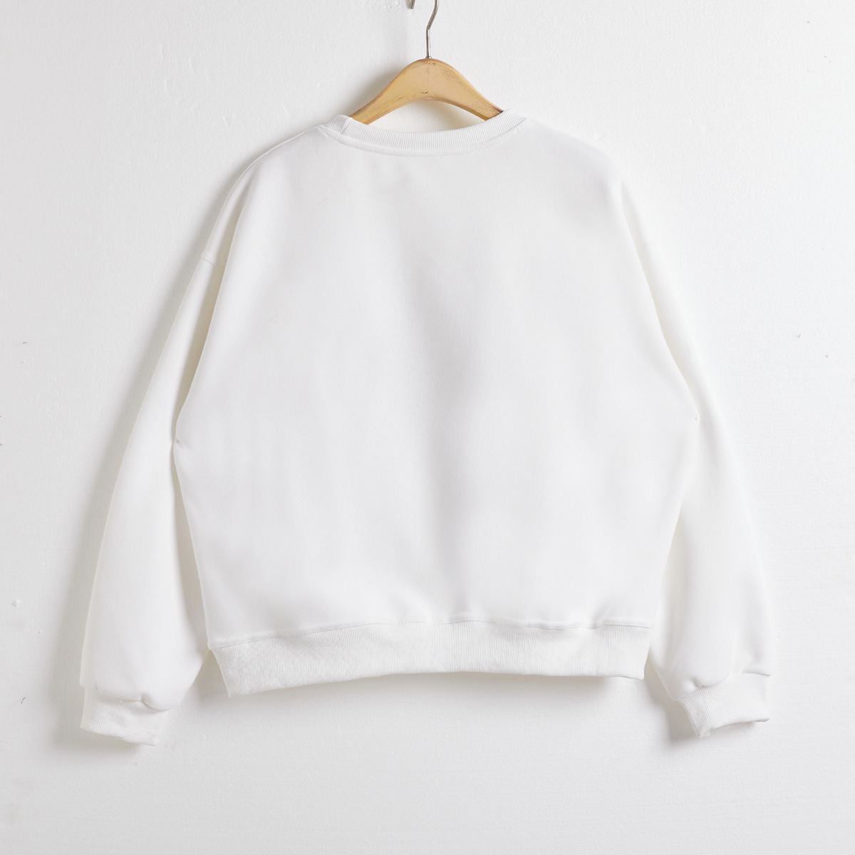 慵懶圓領字母印花寬鬆顯瘦休閒衛衣