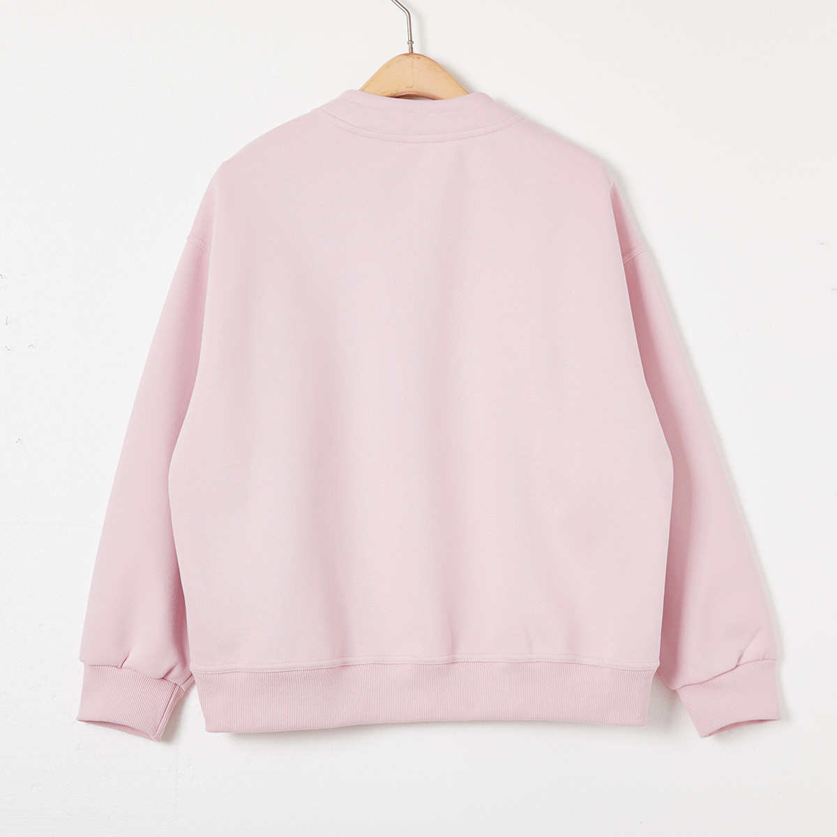 時尚簡約半拉鏈寬鬆抽繩衛衣