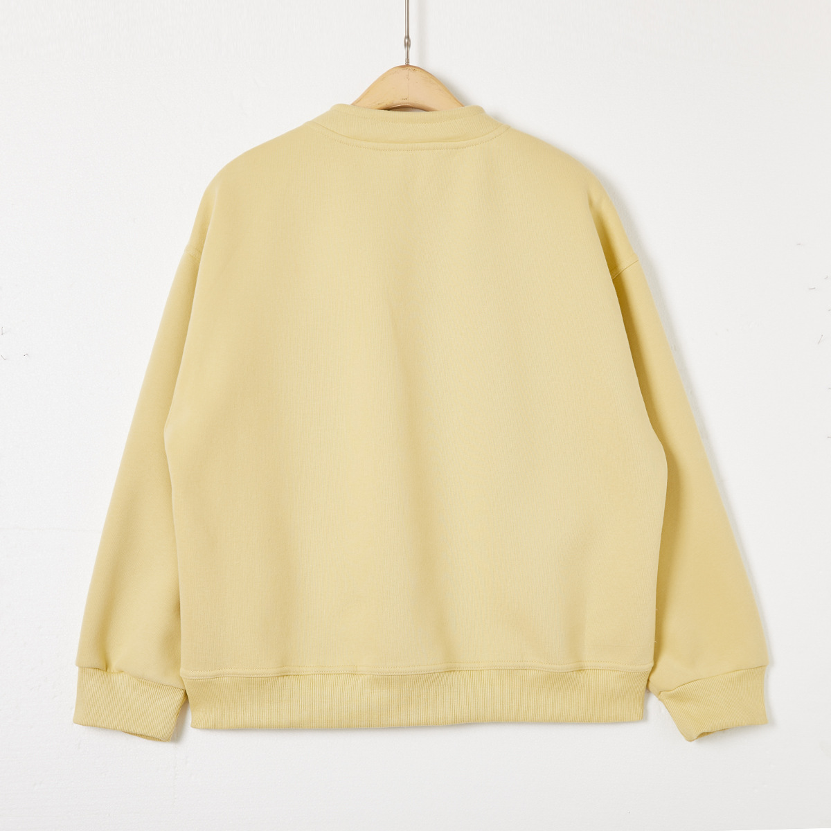 時尚簡約半拉鏈寬鬆抽繩衛衣