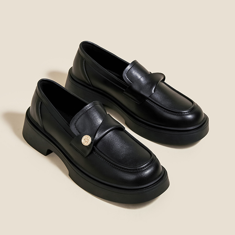 春秋新款日系學院風皮鞋