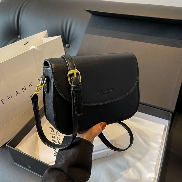 韓式時尚簡約百搭小方包