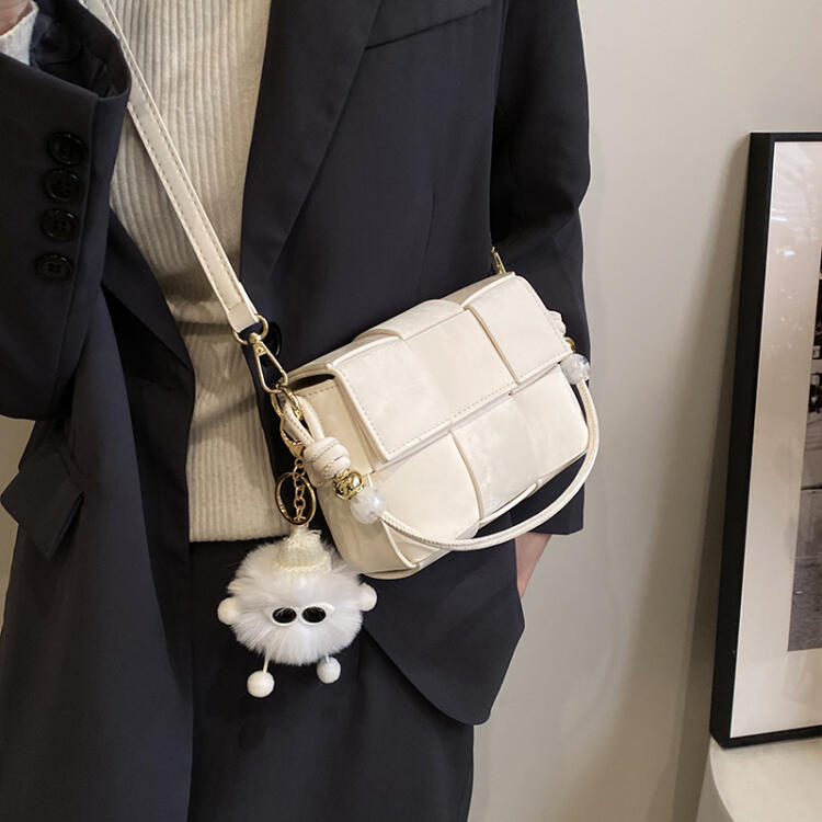 鑲嵌方格氣質包包