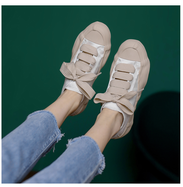 西班牙小眾綢緞休閒帆布鞋（3色）