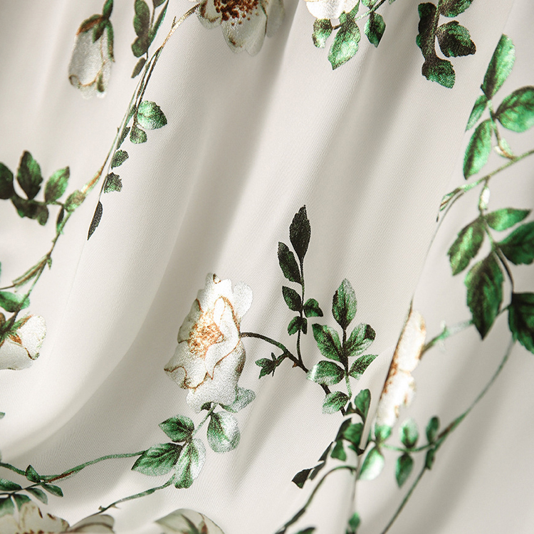 夏季薔薇花吊帶內搭連身裙