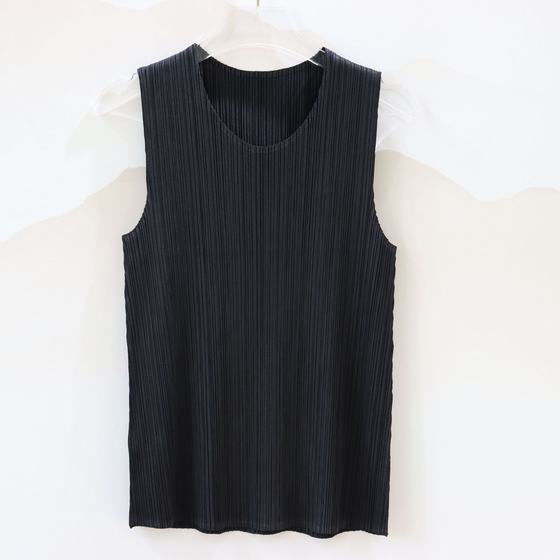 褶皺經典無袖通勤背心（10色）