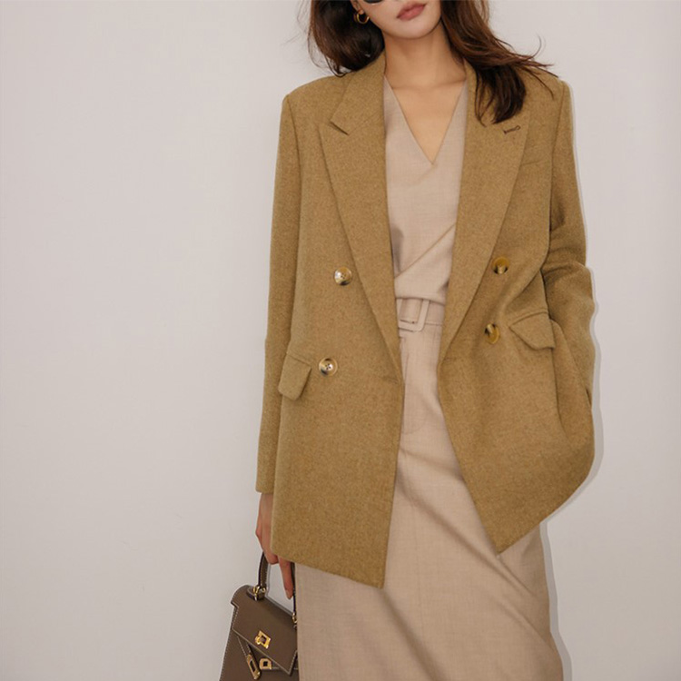 簡約高級長袖上衣/時尚半身裙