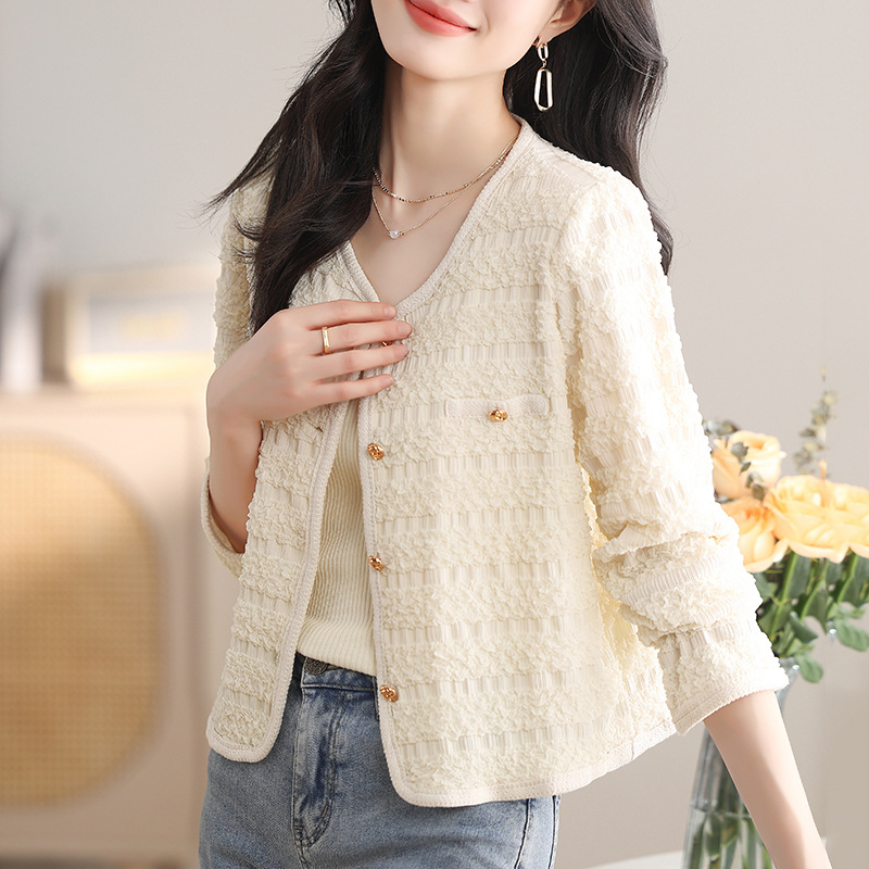 名媛風小香風外套洋氣減齡修身上衣