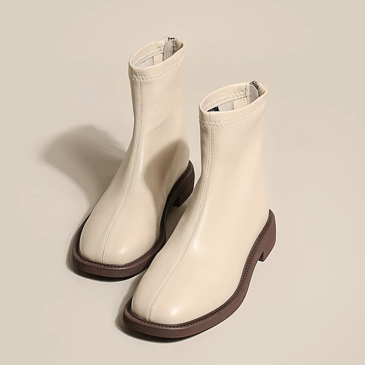 切爾西英倫方頭瘦瘦靴