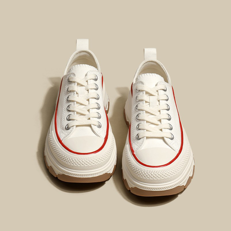 日系厚底波浪底增高休閒鞋