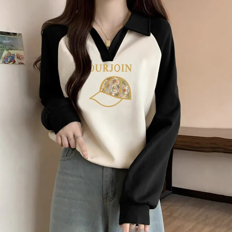 韓版休閒插肩袖衛衣