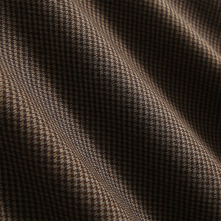 復古千鳥格高腰傘裙