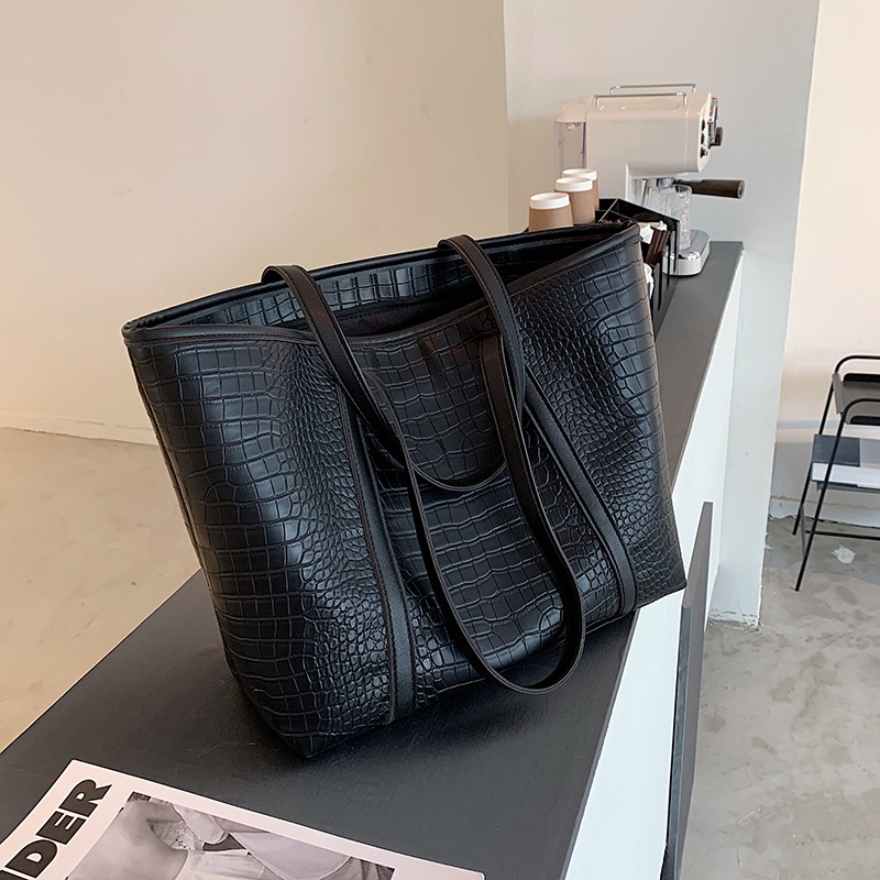 時尚手提單肩網紅百搭托特包